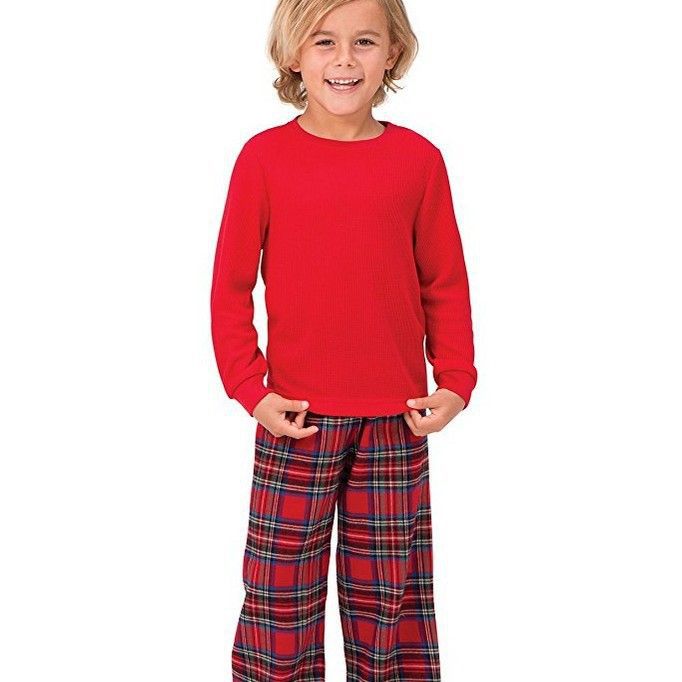 Plaid Christmas Family Pajama Set | Myrtle