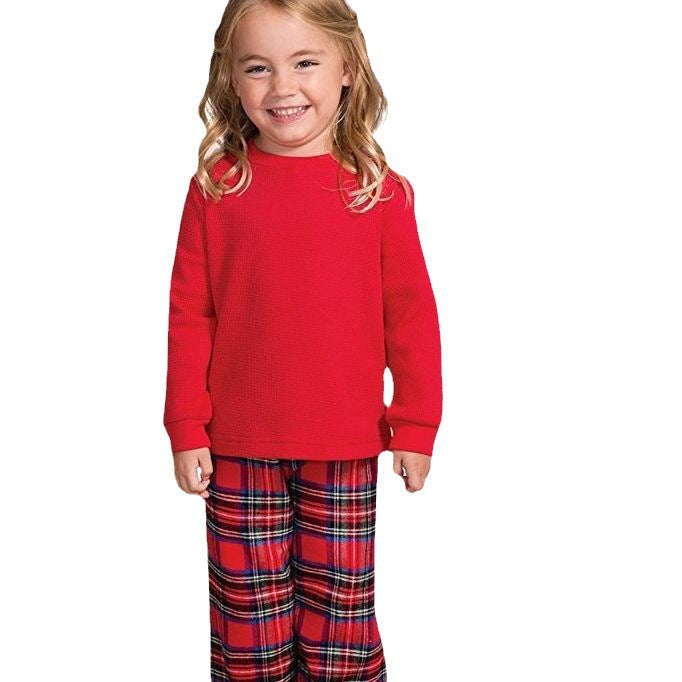 Plaid Christmas Family Pajama Set | Myrtle