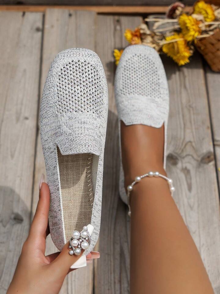 Non-Slip Mesh Flat Shoes for Women | Devana