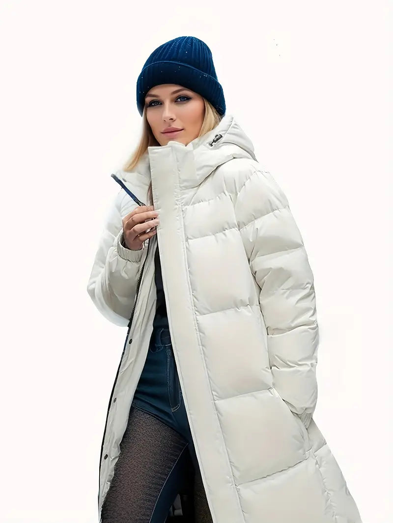 Long padded winter parka jacket - Cassy