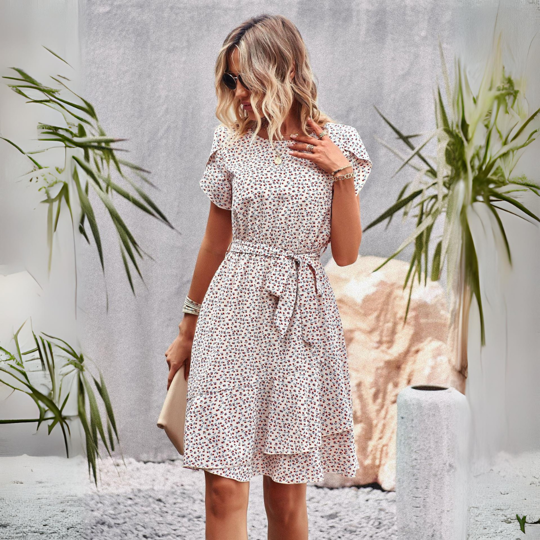 Floral midi dress | Yolanda