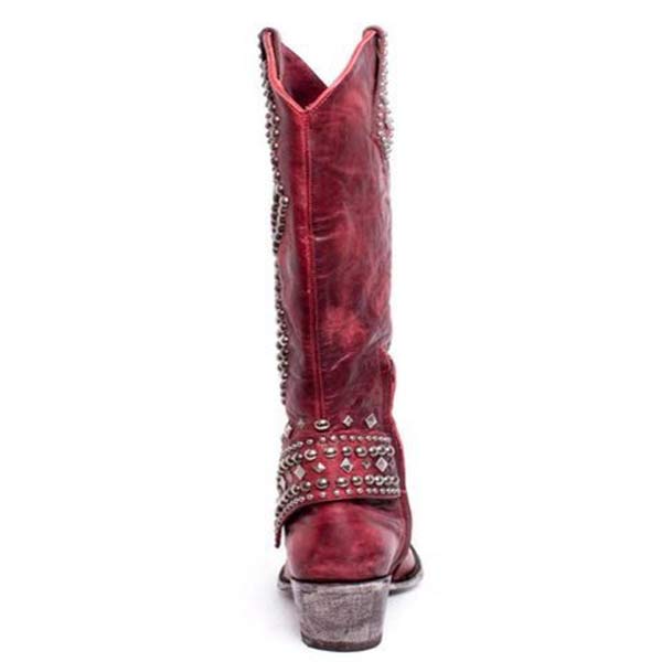 Cowboy Boots with Studs for Women | Elisa