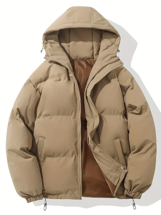 Classic Design Warm Hooded Puffer Jacket | Joelson