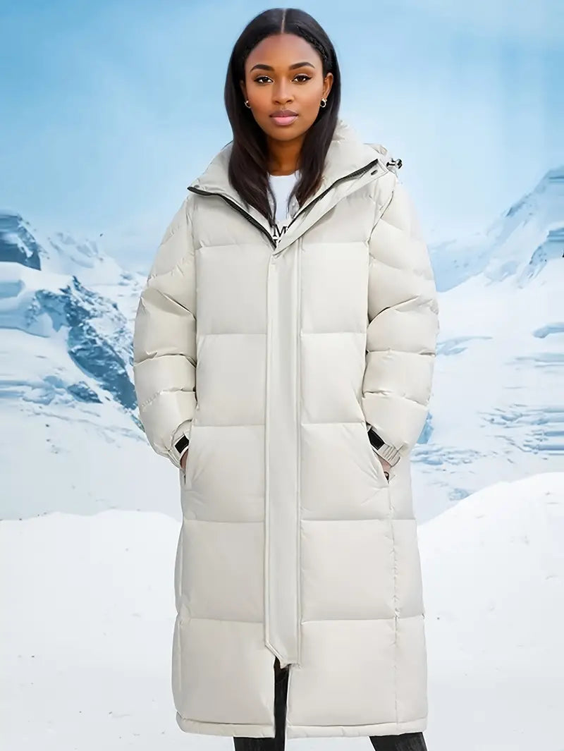 Long padded winter parka jacket - Cassy