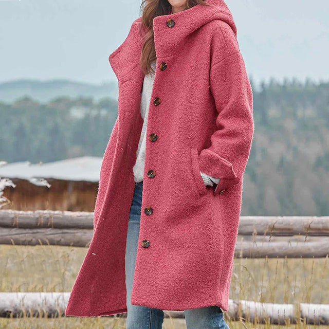 Women's Oversized Winter Coat With Hood | Penelope