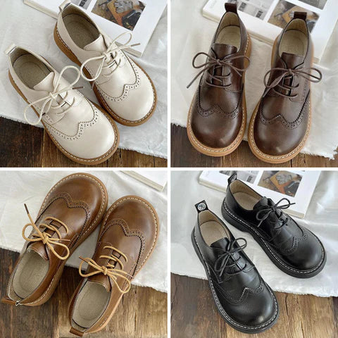 Brogue Style Oxford Shoes | Selton