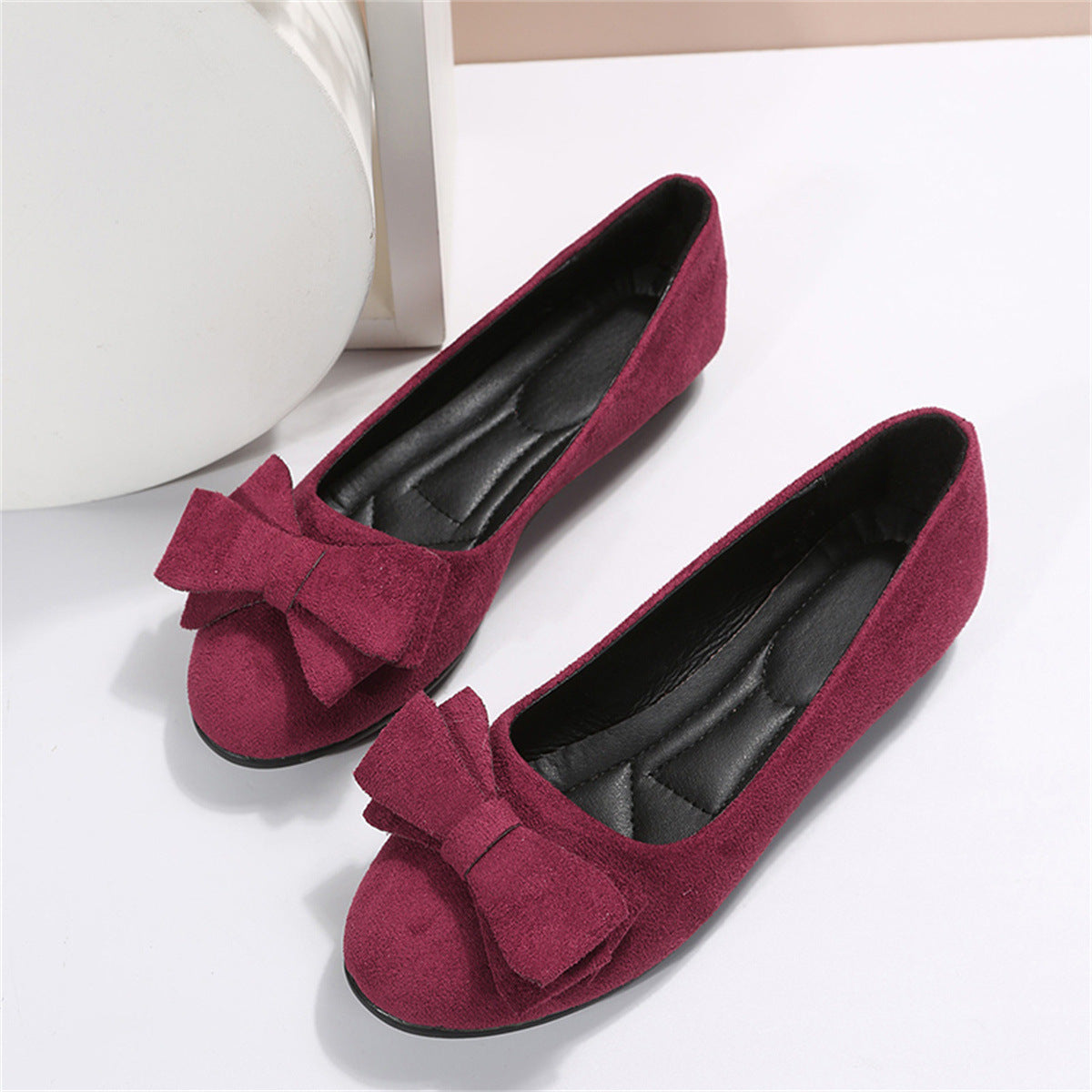 Orthopedic Flat Shoes with Bow Design | Gwendolyn