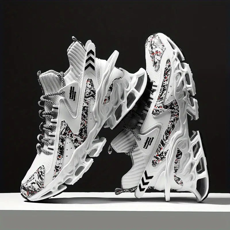 Elaborate Pattern Sports Shoes for Men | Snyder