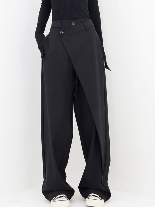 High Waist Baggy Pants - Kasan