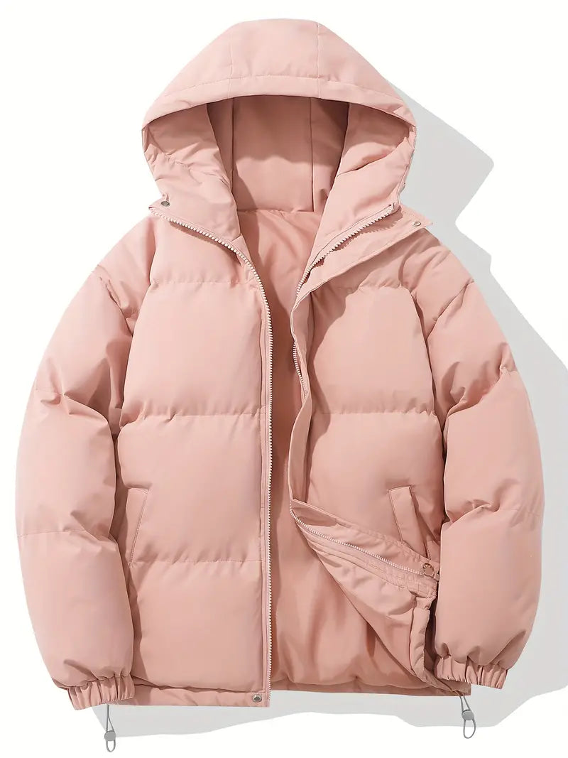 Classic Design Warm Hooded Puffer Jacket | Joelson