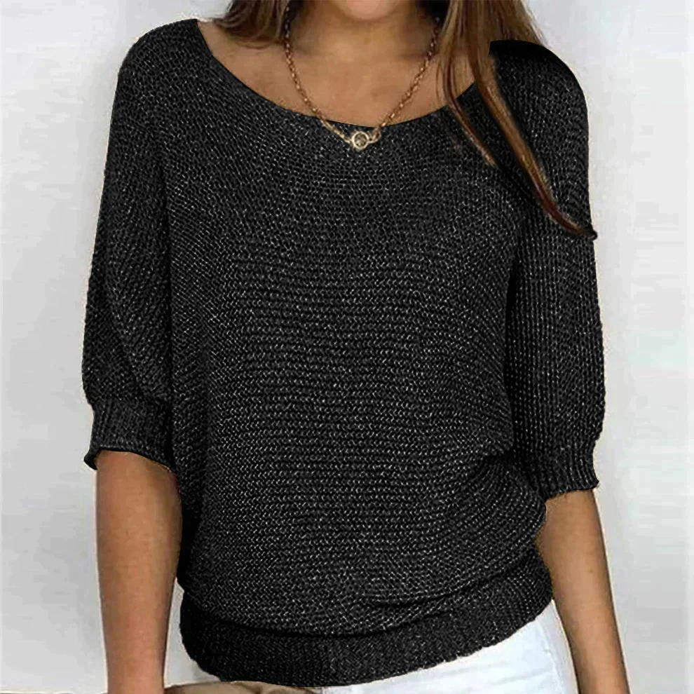 Women's Winter Sleeve Knitted Sweater | Beatrice