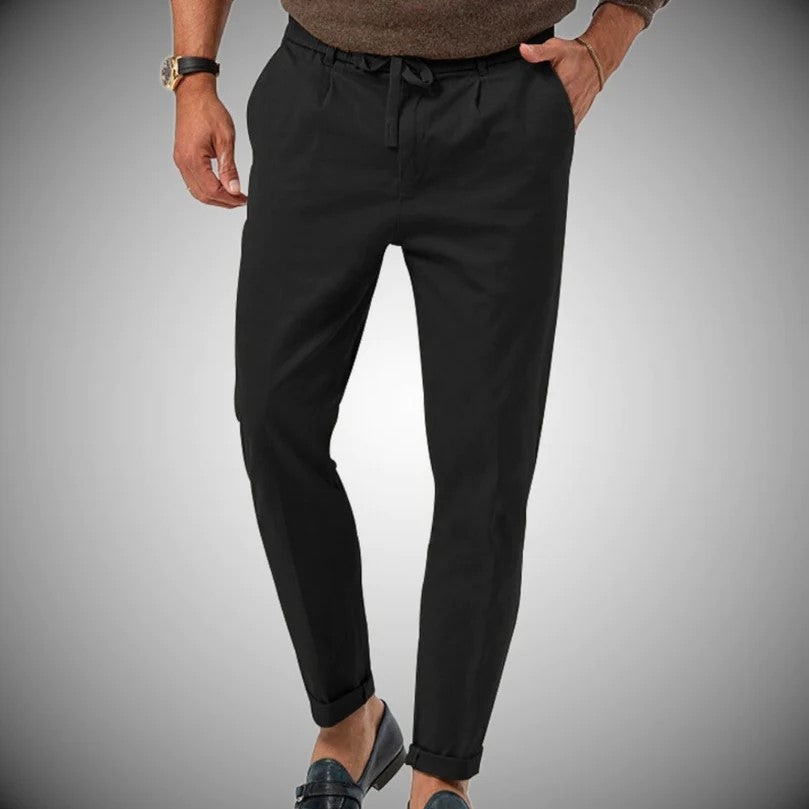 Slim Fit Linen Pants for Men | Riliel