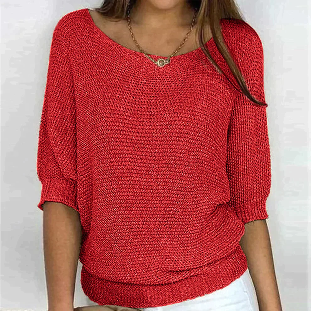 Women's Winter Sleeve Knitted Sweater | Beatrice