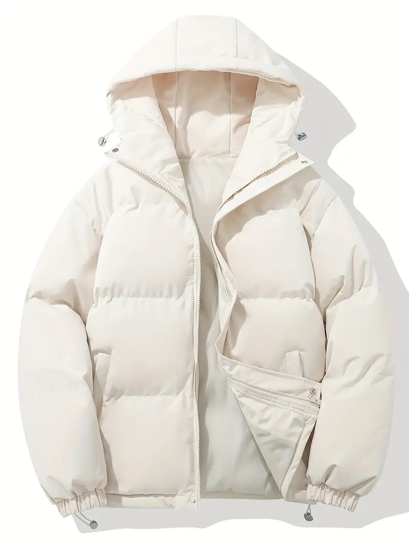 Classic Design Warm Hooded Puffer Jacket | Joelson