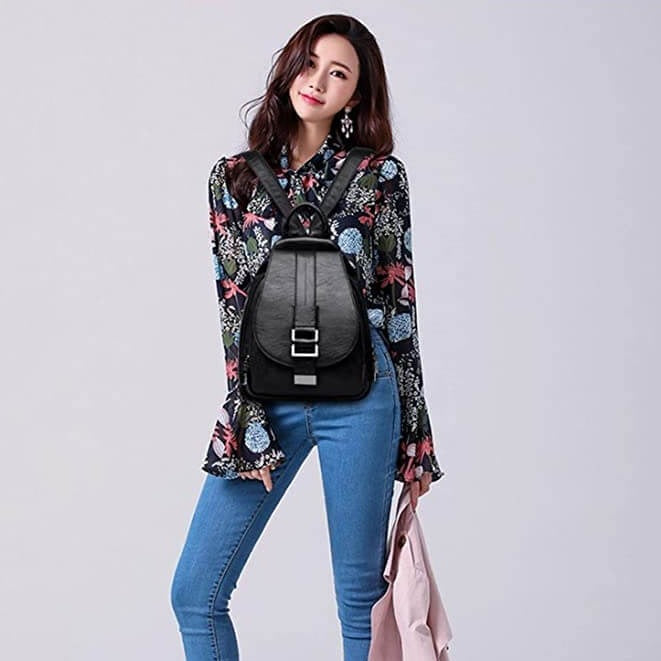 Leather Backpack for Women | Rosalie