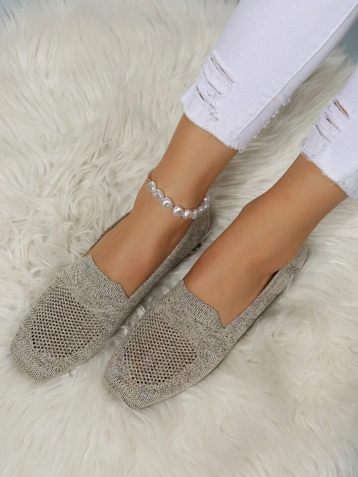 Non-Slip Mesh Flat Shoes for Women | Devana