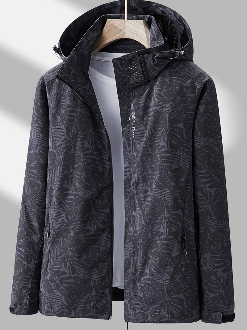 Waterproof Hooded Windbreaker | Tiana