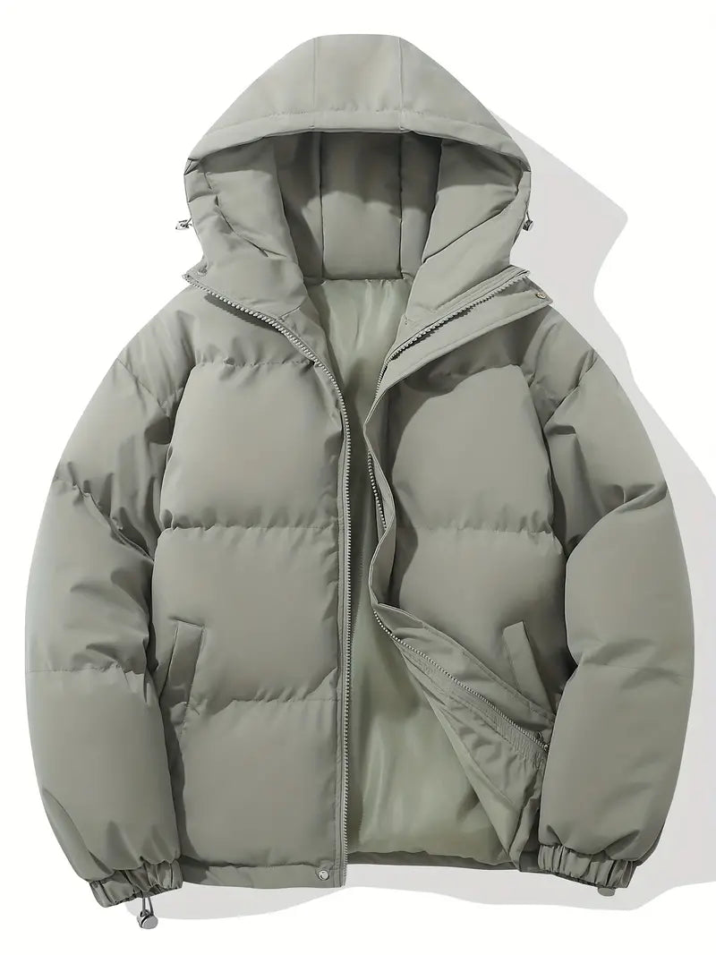 Classic Design Warm Hooded Puffer Jacket | Joelson