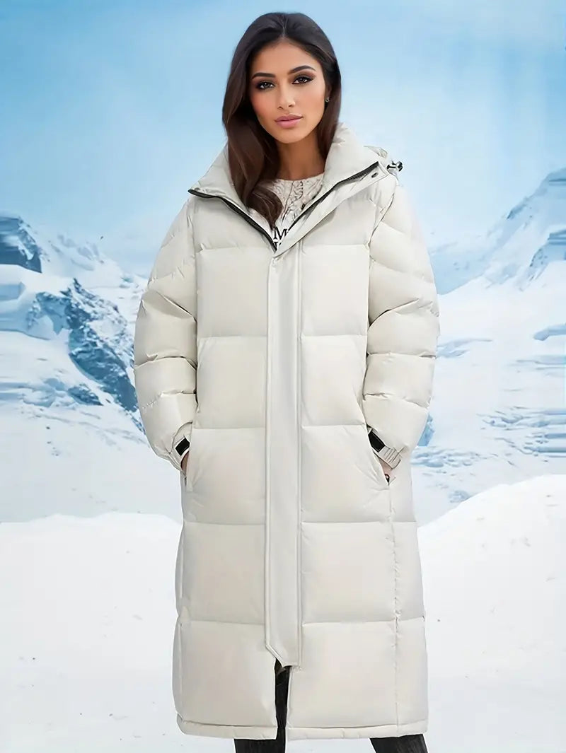 Long padded winter parka jacket - Cassy