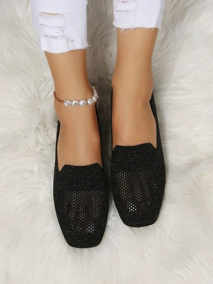 Non-Slip Mesh Flat Shoes for Women | Devana