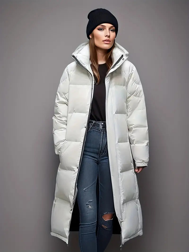 Long padded winter parka jacket - Cassy