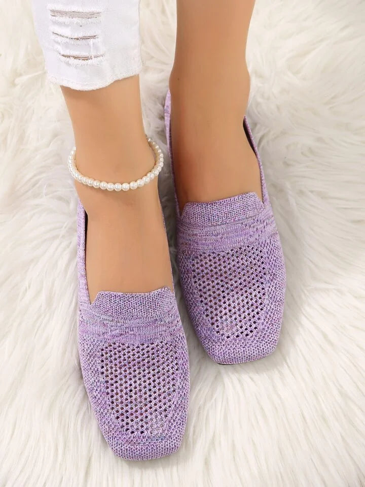 Non-Slip Mesh Flat Shoes for Women | Devana