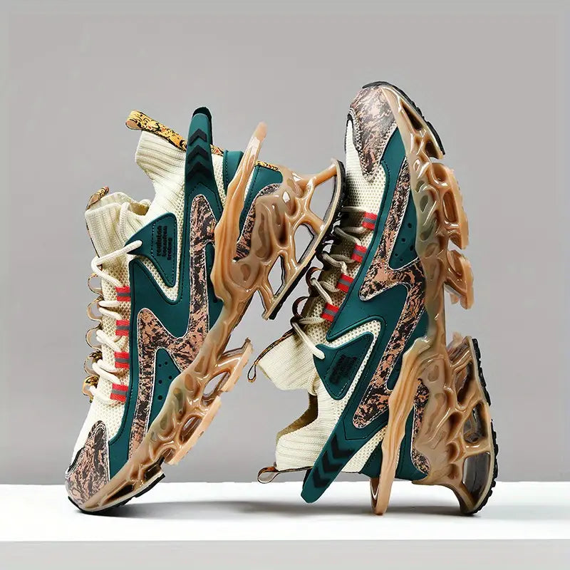 Elaborate Pattern Sports Shoes for Men | Snyder