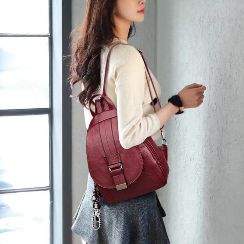 Leather Backpack for Women | Rosalie