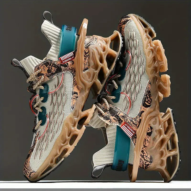 Elaborate Pattern Sports Shoes for Men | Snyder