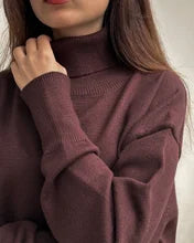 Ribbed Hem Women Turtleneck Sweater | Cherish