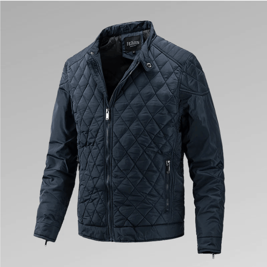 Men's Zip-Up Quilted Winter Jacket | Myles