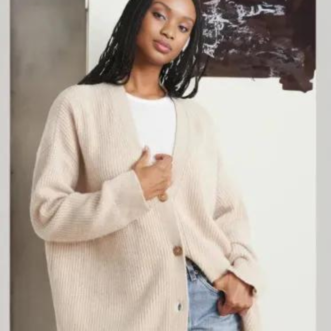 Oversized Knit Cardigan for Women | Aurora