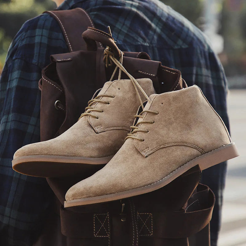 Men's Suede Ankle Boots | Orocha