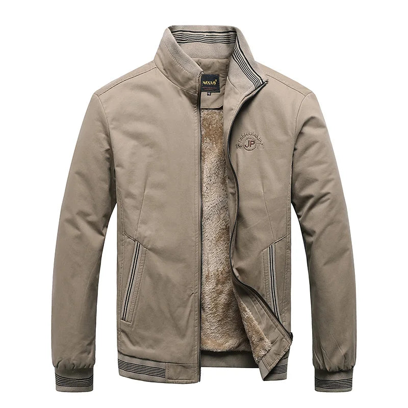 Men's Fleece-Lined Jacket for Autumn and Winter | Maverick