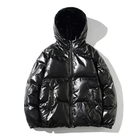 Windproof Metallic Winter puffer Jacket | Vilkerson