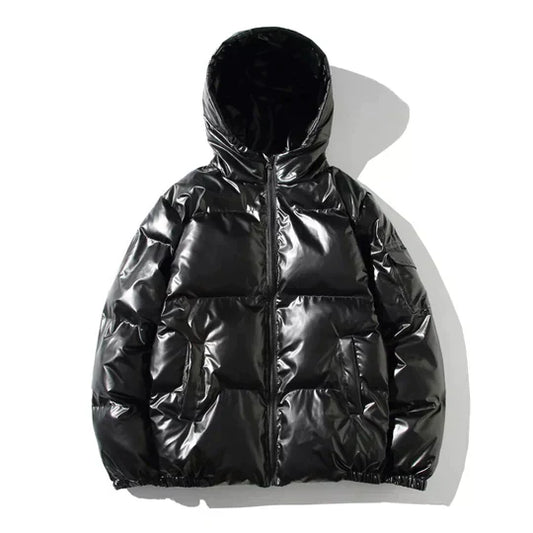 Windproof Metallic Winter puffer Jacket | Vilkerson