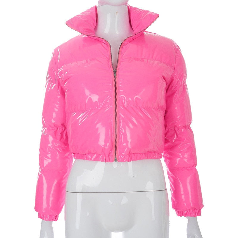 Cropped Puffer Jacket for Women | Jenina