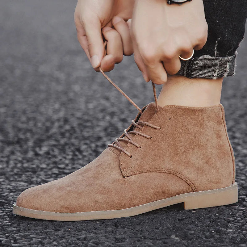 Men's Suede Ankle Boots | Orocha