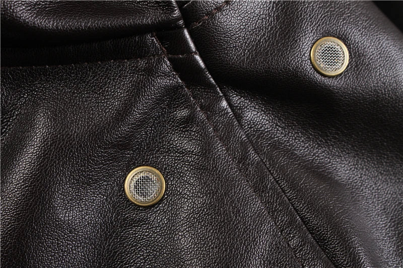 Leather Jacket for Men with Pockets | Keilton