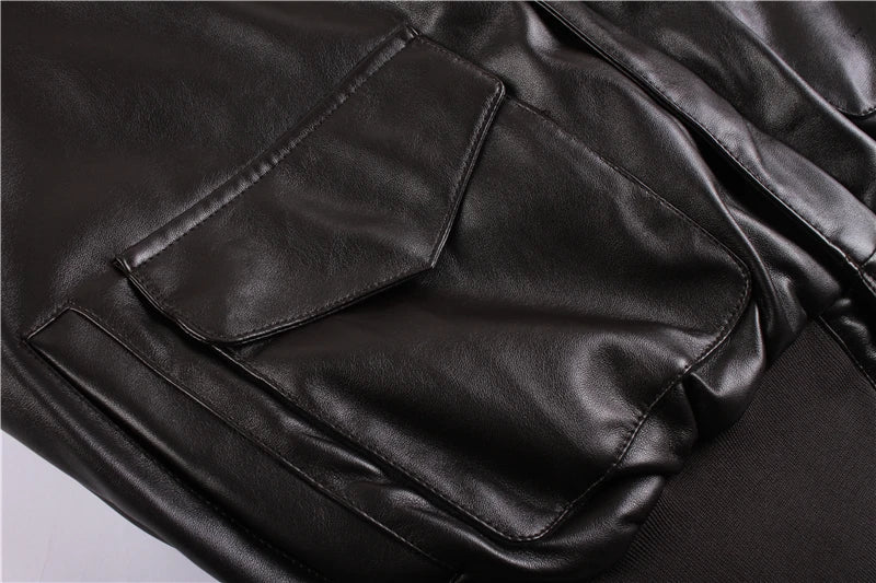 Leather Jacket for Men with Pockets | Keilton