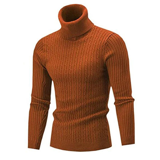 Classic Knitted Turtleneck Sweater for Men | Christopher