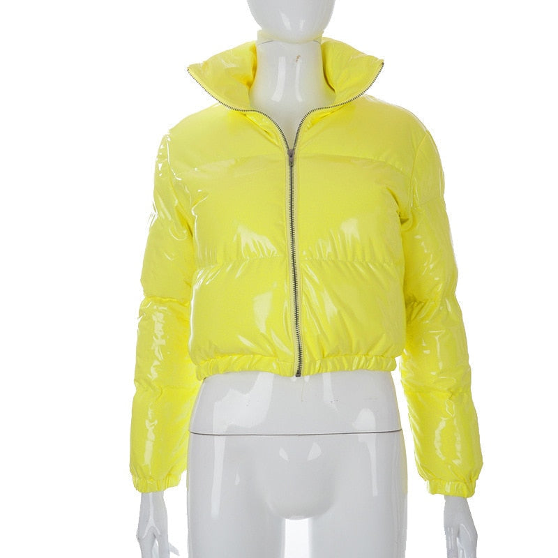 Cropped Puffer Jacket for Women | Jenina