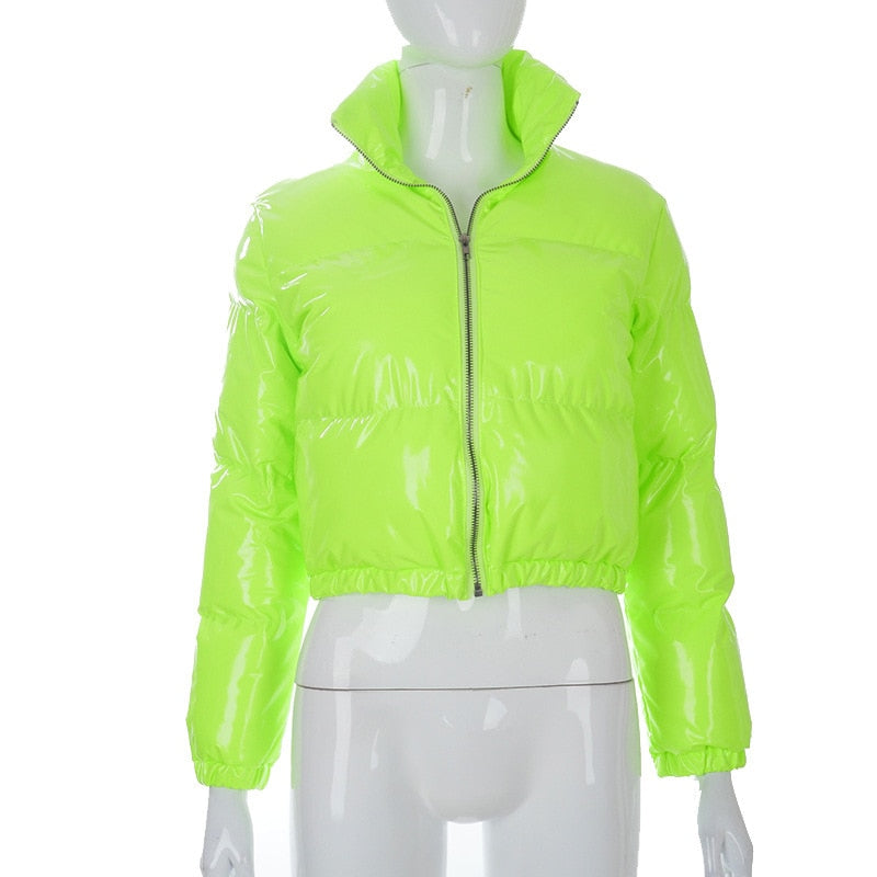 Cropped Puffer Jacket for Women | Jenina