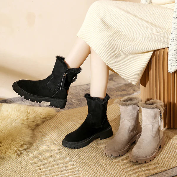 Stylish Fleece Lined Winter Boots for Women | Altena