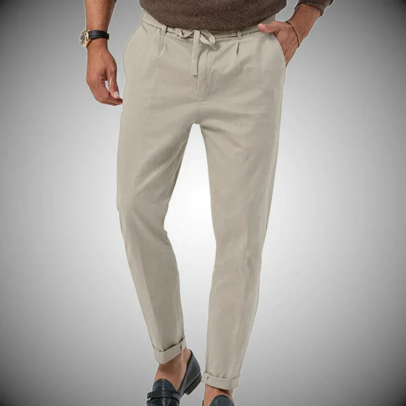 Slim Fit Linen Pants for Men | Riliel