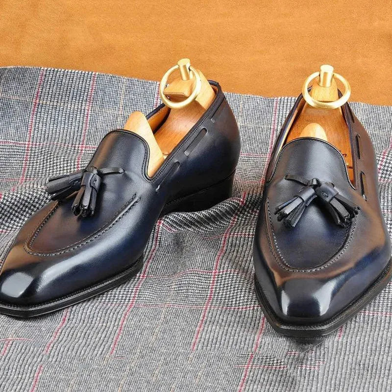 Leather Loafers for Men | Cavarro