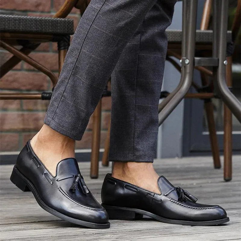 Leather Loafers for Men | Cavarro