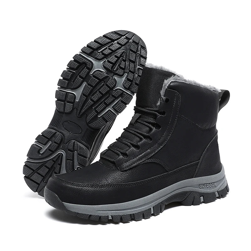 Men's Outdoor Winter Boots With Fur Lining | Brandon