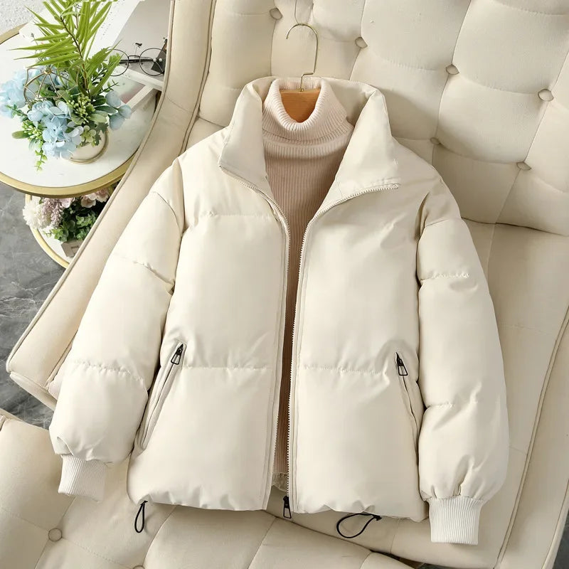 Jacket with Stand Collar for Women | Abigail