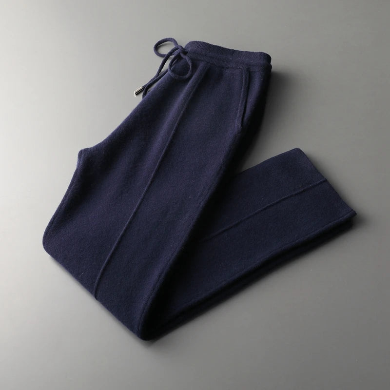 Slim Fit Women Wool Pants | Maurica